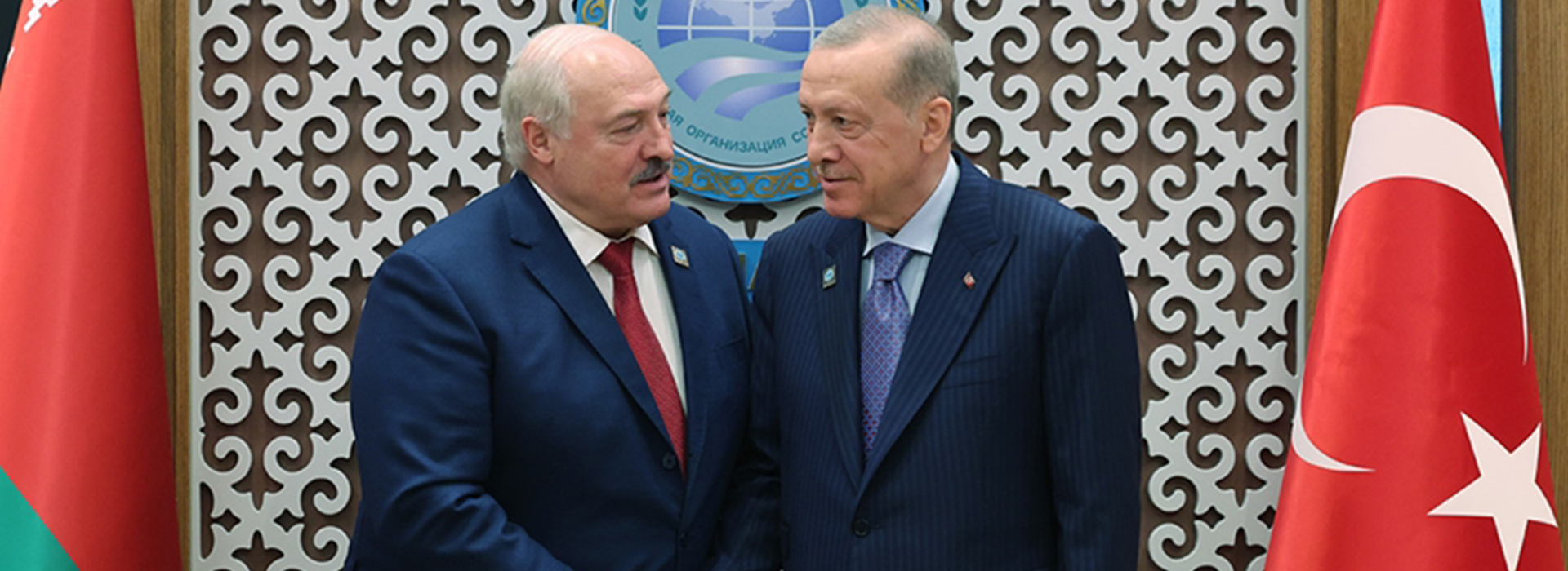 Cumhurbaşkanı Erdoğan, Belarus Devlet Başkanı Lukaşenko ile bir araya geldi